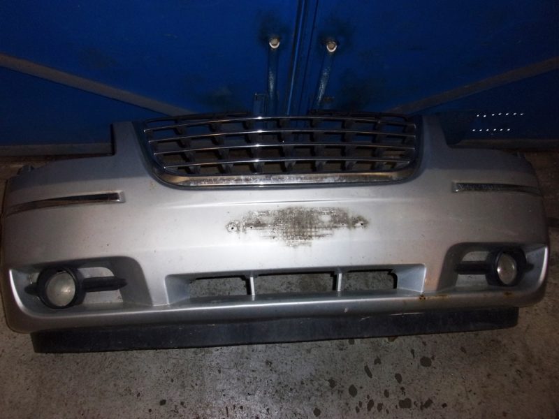 přední nárazník, maska, lišty, Chrysler Voyager RT 2008-10
