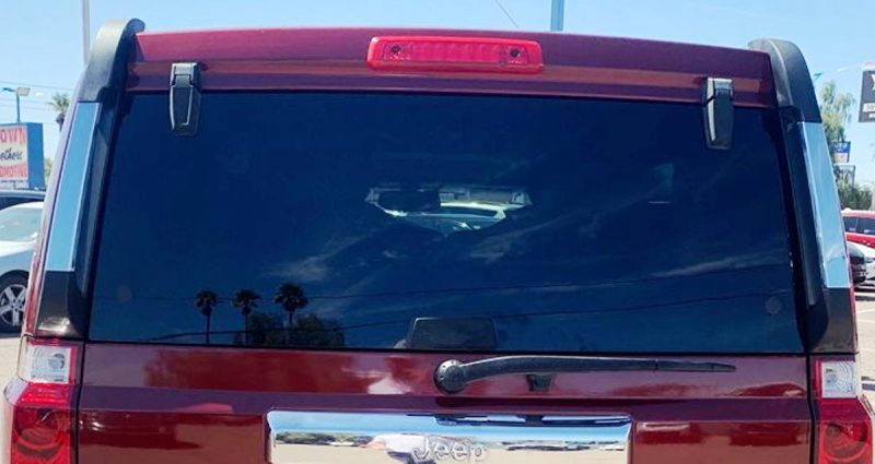 Chromové podélníky + madla Jeep Commander Limited